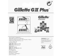 Kalanka-Lames De Rasoir Homme Gii Plus Lubrastrip, Pack De 10 Lames De Recharges [Officiel] (Lot De 3)