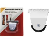 KALANKA-Lames de rechange 2111 compatibles avec les tondeuses Wahl Sterling Mag 8841/8143 /8700, adaptées aux tondeuses Sterling Mag 8779 et Beret 8841 (Silver)