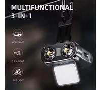 Kalanka-Lampe Frontale Warsun 0wl Avec Détecteur De Mouvement - 1000 Lumens Technologie Cob Led Haute Intensité - Permet Jusqu'à 30 H D'utilisation - Idéal Pêche, Camping, Randonnée, Bricolage