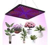 KALANKA-Lampe LED Horticole Croissance Floraison 225 LEDs Grow Light Panneau LED Culture Indoor Spectre Complet Lampe Croissance Plante avec Crochet de Suspension pour Plante Croissance d'intérieur