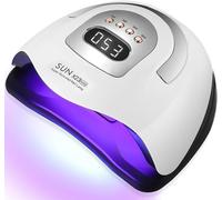 Kalanka-Lampe Uv Led Ongles Gel, 380w Professionnel Sèche Automatique Machine, 81 Lumières Séchage Rapide, Grand Lcd Ecran, 4 Minuteries 10s/30s/60s/99s Pour Vernis Semi Permanent, Pour Salon Maison