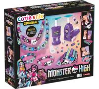 KALANKA-Lansay Cutie STIX Monster High - Kit Création Bracelets Monster High pour Enfants dès 6 Ans - Fabrication Bijoux - Coupe et Crée tes Perles - Loisirs Créatifs - Idée Cadeau Anniversaire