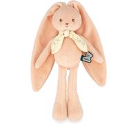 KALANKA-- Lapinoo - Pantin Lapin Peche - Petite Peluche Bébé en Velours Cotelé - 25 cm - Matière très Douce - Boite Cadeau - Dès la Naissance, K218015