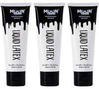 Kalanka-Latex Liquide Profx Maquillage Sfx Pour Halloween, Fonctionne Avec Du Faux Sang Et De La Peinture Pour Le Visage Maquillage Effets Spéciaux, Blanc, 50 Mlx3