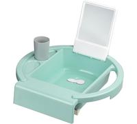 Kalanka-Lavabo Pour Enfants Kiddy Wash, À Fixer Sur Le Bord De La Baignoire, 38,7 X 38,2 X 10 Cm, Swedish Green (Vert Menthe), 20034 0313 01