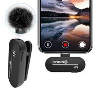 KALANKA-Lavalier Microphone sans Fil, USB-C sans Fil 2,4 GHz Suppression Automatique du Bruit 120 m pour Android Huawei Psmart Mate P40 Samsung Galaxy Type-C Téléphone Portable Smartphone