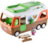 KALANKA-- Le Camping Car - Jouet Enfant - Monde Miniature - Maison sur Roues - Invente tes Histoires - Univers - 1 Personnage et 1 Table de Pique Nique Inclus
