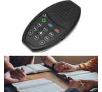 KALANKA-Le Lecteur Audio de la Bible Qui Parle, Utilisant la Charge Solaire, capacit¿¿ 4G, ¿¿lectronique Portable, Version King James, Nouveau et Ancien Testament Vu ¿¿ la (Black)