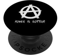 Kalanka-""Le Pouvoir Est Pourri!"", Punks, Punk-Rock, Anarchie Popsockets Popgrip Adhésif