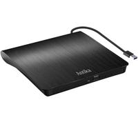 KALANKA-Lecteur CD DVD Externe, USB 3.0 Portable Graveur et Lecteur de CD-RW/DVD-RW Portable Compatible avec Ordinateurs Windows XP/7/8/10 Mac, MacBook Air/Pro