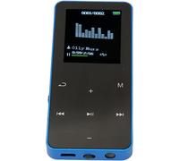 KALANKA-Lecteur MP3 8 Go, Lecteur de Musique Num¿¿rique Bluetooth Portable, Enregistrement, Jeux, Livres ¿¿lectriques, Musique, Lecteur MP4 Portable avec Dictionnaire de Traduction, Prend (Bleu)