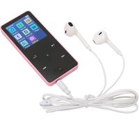 KALANKA-Lecteur MP3 MP4, Lecteur de Musique MP3 Bluetooth 5.0 avec ¿¿cran Tactile de 1,8 Pouces, Batterie au Lithium 300 MAH, Lecteur de Musique Portable pour Le Sport (Rose)