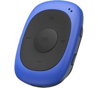 KALANKA-Lecteur MP3 Sport Portable avec Pince, 8 Go Mini Baladeur MP3 avec HiFi Radio FM, Clip Joueur Musique pour la Course à Pied et Le Cyclisme, sans Écouteurs- G02 Bleu