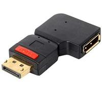 KALANKA-Left Angled 90 Degree DisplayPort Homme à Femelle Extension Adaptateur Standard DP