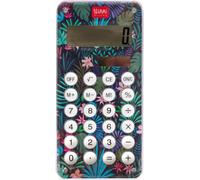 KALANKA-Legami - Calculatrice, Système Two Way Power : fournit l'énergie même en Cas de présence de lumière, 6 x 12,5 cm, s'éteint automatiquement après 6 Minutes d'activité, Batterie Incluse