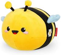 KALANKA-Legami - Peluche Super Soft, thème Bee, Format Mini, avec Carte d'Identité Personnalisable, Tient Debout, 14x15x12 cm, Jaune