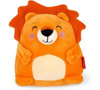 KALANKA-Legami - Peluche Super Soft, thème Lion, Format Mini, avec Carte d'Identité Personnalisable, Tient Debout, 14x15x12 cm