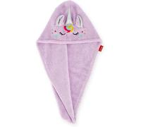 Kalanka-Legami - Turban Pour Cheveux Love My Hair, Séchage Rapide, En Microfibre, Super Absorbant, Doux, Anti-Crêpe, Serviette À Cheveux Femme, Fermeture Par Bouton, Thème Unicorn