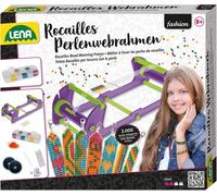 Kalanka-Lena 42722 Cadre À Tisser De Perles De Rocaille Pour Enfants À Partir De 8 Ans - Cadre À Tisser Pour Fabriquer Des Bracelets De Perles - Kit Complet Avec Fil, Aiguille À Perles, Fermoirs Et P