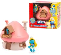 KALANKA-Les Schtroumpfs, Maison Magique avec 1 Figurine 5,5 cm, Accessoires Inclus, Modèle Schtroumpfette, pour Les Enfants dès 3 Ans, PUF201