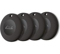 KALANKA-Life Tag Traceur GPS (4-Pack), Balise Bluetooth Compatible Android/Google Localiser Mon Appareil, Étanche IP67, Batterie Longue Durée, Signal Sonore, Mode Perdu, Compact et Sécurisé