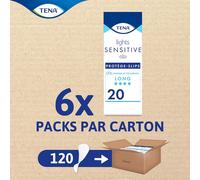 Kalanka-Lights Protège-Slips Longs Incontinence Femme - Pour Peaux Sensibles - Protections Absorbantes Pour Fuites Urinaires Légères - 120 Protège-Slips (Pack 1 Mois) (Lot De 2)