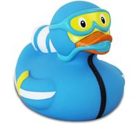 KALANKA-LiLaLu Canard en Caoutchouc avec Masque de plongée Jouet pour Le Bain de bébé 8 x 8 cm 50 g