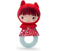 Kalanka-Lilliputiens - Hochet De Dentition Chaperon Rouge - Jouet Sensoriel Pour Bébés Avec Anneau De Dentition, Bruit De Papier Et Clochette - Apaise Poussées Dentaires - Dès 3 Mois - 83485