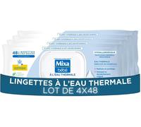 Kalanka-Lingettes Bébé À L'eau Thermale, Lot De 4 X 48 Lingettes : Hypoallergéniques, Nettoient En Douceur