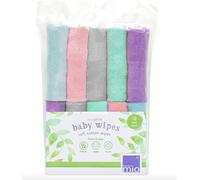 Kalanka-, Lingettes Bébé Lavables, Ultra Doux Et Sans Produit Chimique, Lot De 10, Nuage - L'emballage Peut Varier