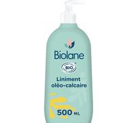 Kalanka-- Liniment Bio Oléo-Calcaire Bébé - Nettoyant Sans Rinçage ¿ 99% Origine Naturelle ¿ Peaux Sensibles - Nettoie Et Protège Le Siège De Bébé ¿ 500ml ¿ Fabriqué En France