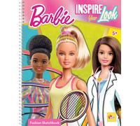 KALANKA-Lisciani - Barbie - Carnet de Croquis Inspire ton Look - Modèles Barbie à Habiller - Jeu Créatif - Marqueurs de Couleur - Pour Filles à Partir de 5 ans