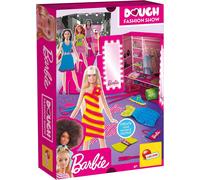 KALANKA-Lisciani - BARBIE Défilé de Mode - Kit Créatif avec Pâte à Modeler - Création des Tenues de Mode pour vos Poupées Barbie - Activité Manuelle et Loisir Créatif - Idée Cadeau pour Enfants dès 4