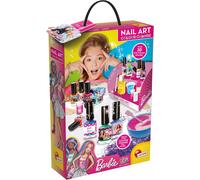 KALANKA-Lisciani - BARBIE - Kit Vernis à Ongles Color Change à Créer - Vernis qui Change de Couleur au Contact de l'Eau - Contient 1 base , pigments, paillettes, accessoires et autocollants