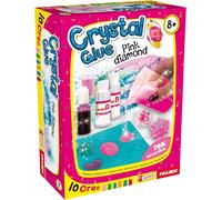 Kalanka-Lisciani ¿ Loisirs Créatifs ¿ Crystal Glue - Cree Ton Diamants De Résine - Jeu Créatif Pour Les Petites Filles À Partir De 8 Ans - 80991