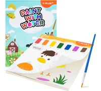 Kalanka-Livres De Peinture À L'eau Pour Tout-Petits, Papier De Peinture Aquarelle Pour Enfants De 1 À 3 Ans, 2 À 4 Ans, Cadeau D'art Pour Dessin Avec Pinceau, Bas De Noël Pour Enfants Et Tout-Petits