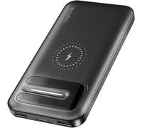 Kalanka-Logilink Pa0343rf - Batterie Externe De 10 000 Mah - Chargement Sans Fil Ou Par Câble - Fonction De Charge Rapide - Avec 7 Protections