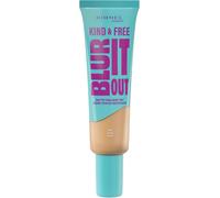 Kalanka-London Kind & Free Blur It Out Teint Matifiant, 410 Latte, Contrôle De La Brillance Toute La Journée, Maquillage Léger Au Fini Mat, 30 Ml