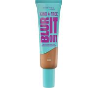 Kalanka-London Kind & Free Blur It Out Teint Matifiant, 450 Caramel, Contrôle De La Brillance Toute La Journée, Maquillage Léger Au Fini Mat, 30 Ml