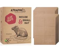 KALANKA-Lot de 10 pièges à glu pour Rats et Souris, Grande Taille 22 x 34 cm, Colle résistante et sans Poison, Efficace pour nuisibles domestiques