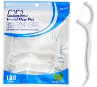 Kalanka-Lot De 100 Fils Dentaires Superfloss - Arcs Dentaires Pour Nettoyage Dentaire - Baguettes À Dents Interdentaires En Plastique - Soie Dentaire - Fil Dentaire Enfants Orthodontie