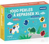 Kalanka-® Lot De 1000 Grandes Perles À Repasser De 10 Mm Pour Enfants À Partir De 3 Ans - 7 Couleurs Multicolores Xl - Lot De Perles Créatives