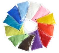 KALANKA-Lot de 12 sables colorés pour travaux manuels ¿ Sable coloré individuel de 0,5 kg pour le sable, les loisirs créatifs et les décorations de mariage ¿ Sable coloré en vrac (12 kg au