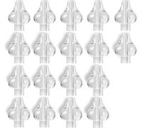 Kalanka-Lot De 18 - Embout Seringue Nasale Bebe - Embout Mouche Bebe (Transparent)