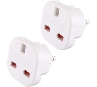 KALANKA-Lot de 2 adaptateurs de voyage. Conviennent pour les États-Unis, le Canada, l¿Australie, le Mexique, la Thaïlande. Se référer à la description du produit pour la liste des pays.