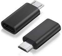 KALANKA-Lot de 2 adaptateurs micro USB vers USB C de type C femelle vers micro B mâle, transfert de données QC 3.0, compatible avec PS4, Xbox, manette de jeu, Spaker, enregistreur de conduite, Huawei