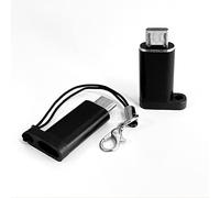 KALANKA-Lot de 2 adaptateurs Micro USB vers USB C OTG - Micro USB mâle vers USB 3.1 type C femelle