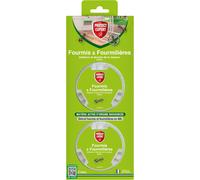 KALANKA-Lot De 2 Boites Appâts - Anti Fourmis & Fourmilières - Principe Actif D¿Origine Microbienne - 2x10g - Intèrieur & Abords De Maison BOITNAT2
