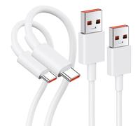 KALANKA-Lot de 2 cables USB C pour Redmi Note 15 14 13 12 Pro+ 11 Pro, 120 W 6 A USB C, cable de charge rapide, charge USB vers USB C, cable de donn¿¿es de 1 m, pour Xiaomi 14 13 Pro 12T 11 Lite POCO