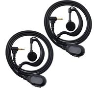 KALANKA-Lot de 2 écouteurs pour talkie-walkie 2,5 mm avec micro en forme de G compatibles avec Motorola TLKR Talkabout T62, T80, XT180, T82 Extreme